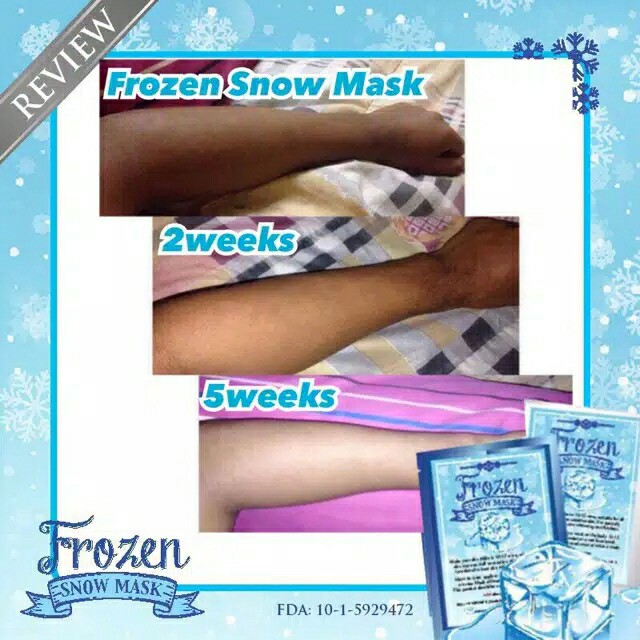 Frozen Snow Mask 2