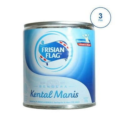 Frsian Flag Kaleng Putih