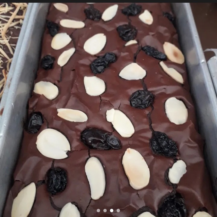 Fudgy Brownies Shiny Crust