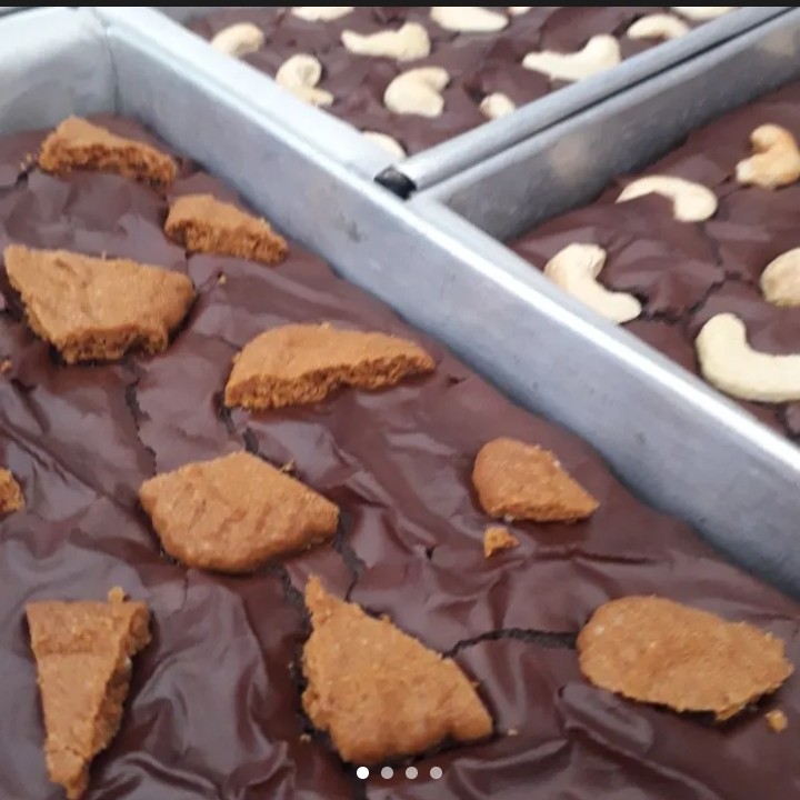 Fudgy Brownies Shiny Crust 4