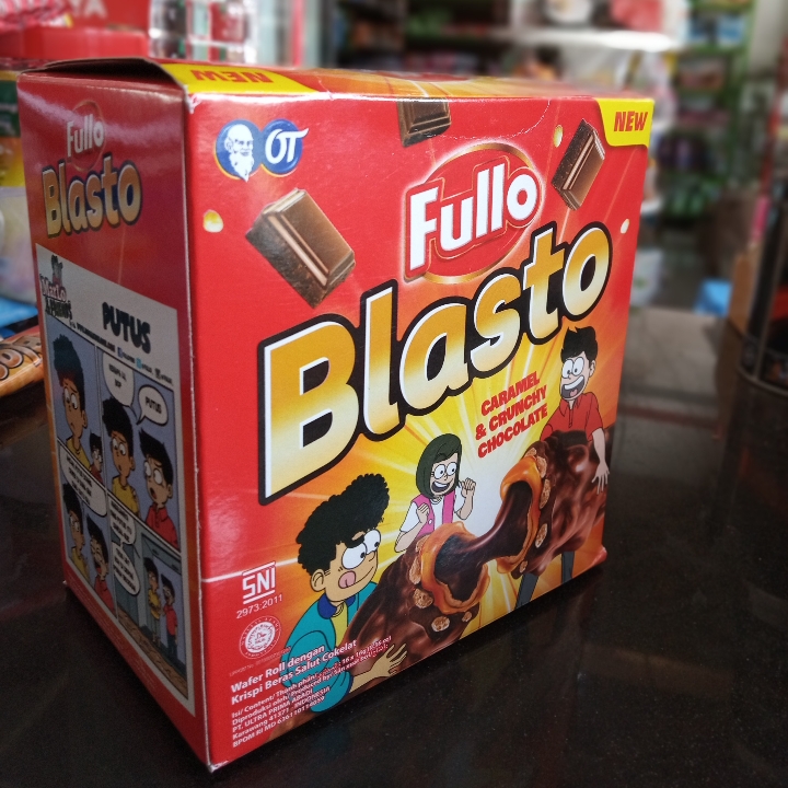 Fullo Blasto Caramel Crunchy Chocolate 16gr 2