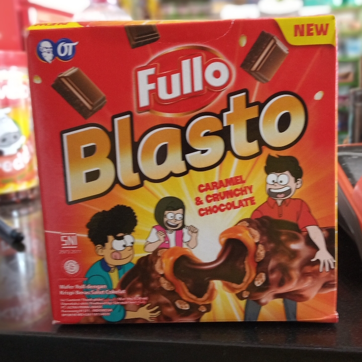 Fullo Blasto Caramel Crunchy Chocolate 16gr 3