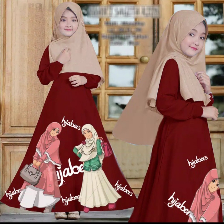 GAMIS ANAK PRINTING  GAMIS ANAK BABYTERRY PRINTING  LEXOIR 3