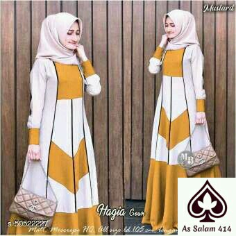 GAMIS HAGIA ORIGINAL - MUSTARD