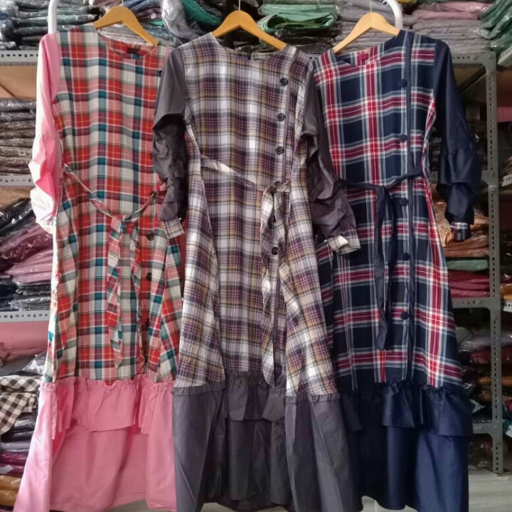 GAMIS KATUN KANCING