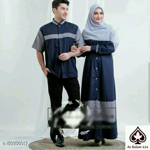 GAMIS KOKO COUPLE - NAVY BLUE