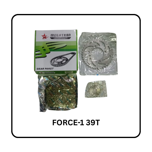 GEAR SET+RANTAI FORCE-1