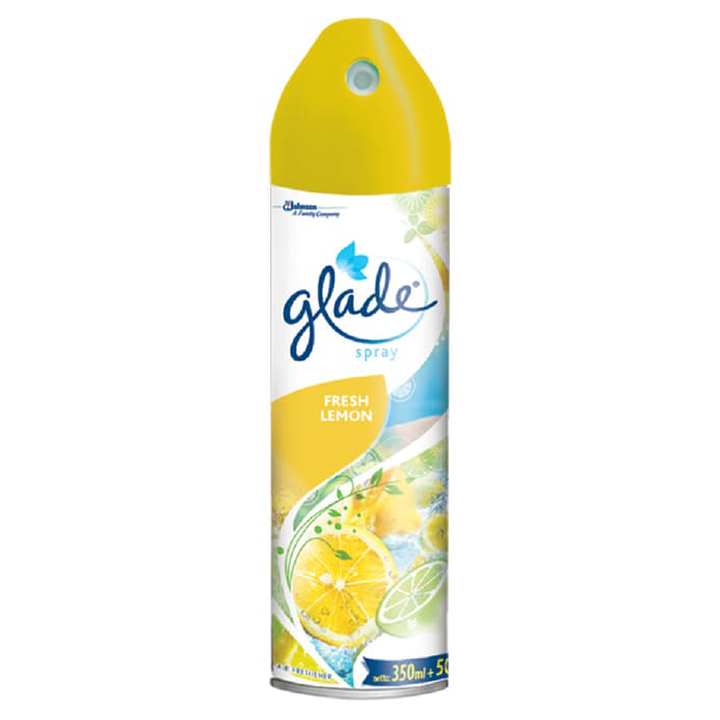 GLADE SPRAY FRESH LEMON 400ML