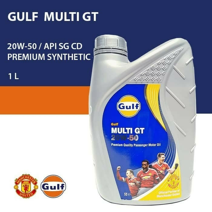 GULF MULTI GT 20W50 SG-CD 1Ltr