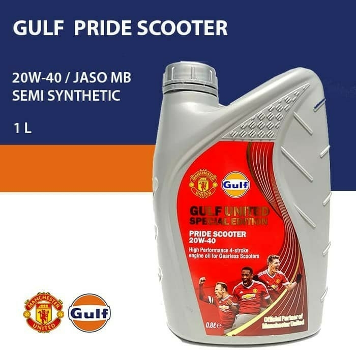 GULF PRIDE SCOOTER 20W40 800Ml JASO MB