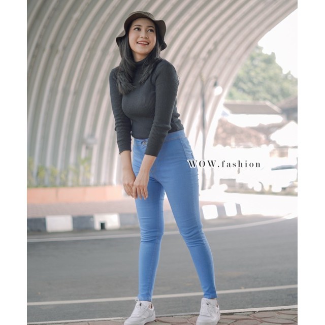 GW - CELANA POLOS HW JEANS POLOS 2