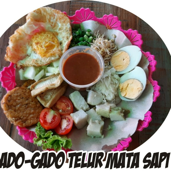 Gado Gado Telur Mata Sapi