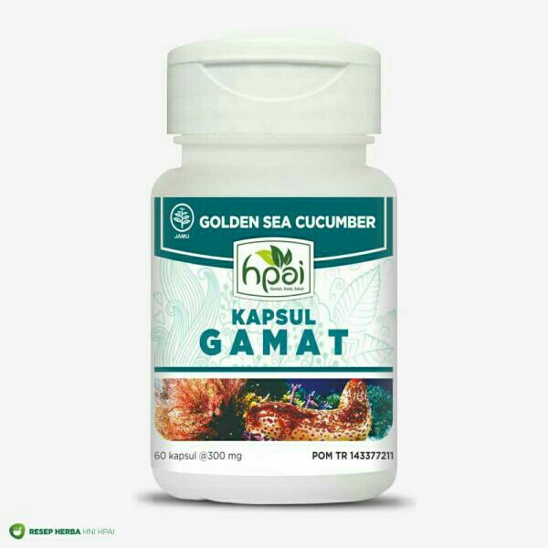 Gamat kapsul multifungsi