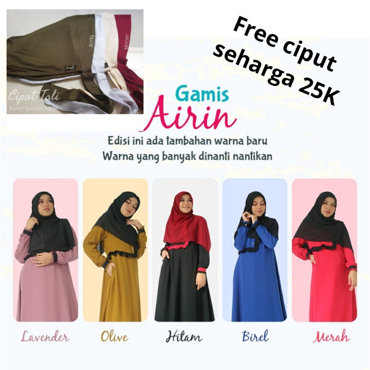 Gamis Airin Material Torino