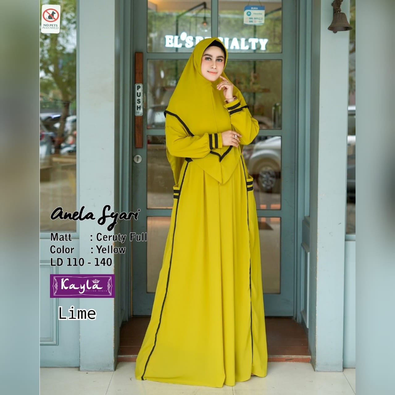 Gamis Anella Syari Brand KAILA