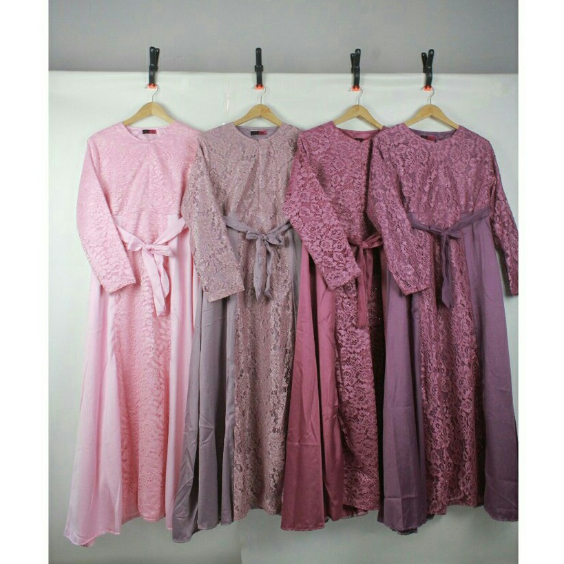 Gamis Brukat Marwah 4