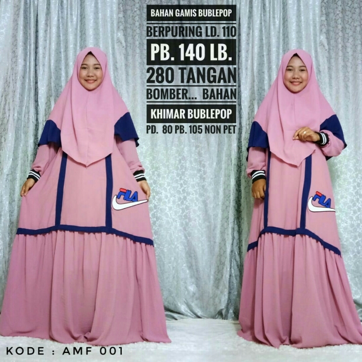 Gamis Bubblepop Fila