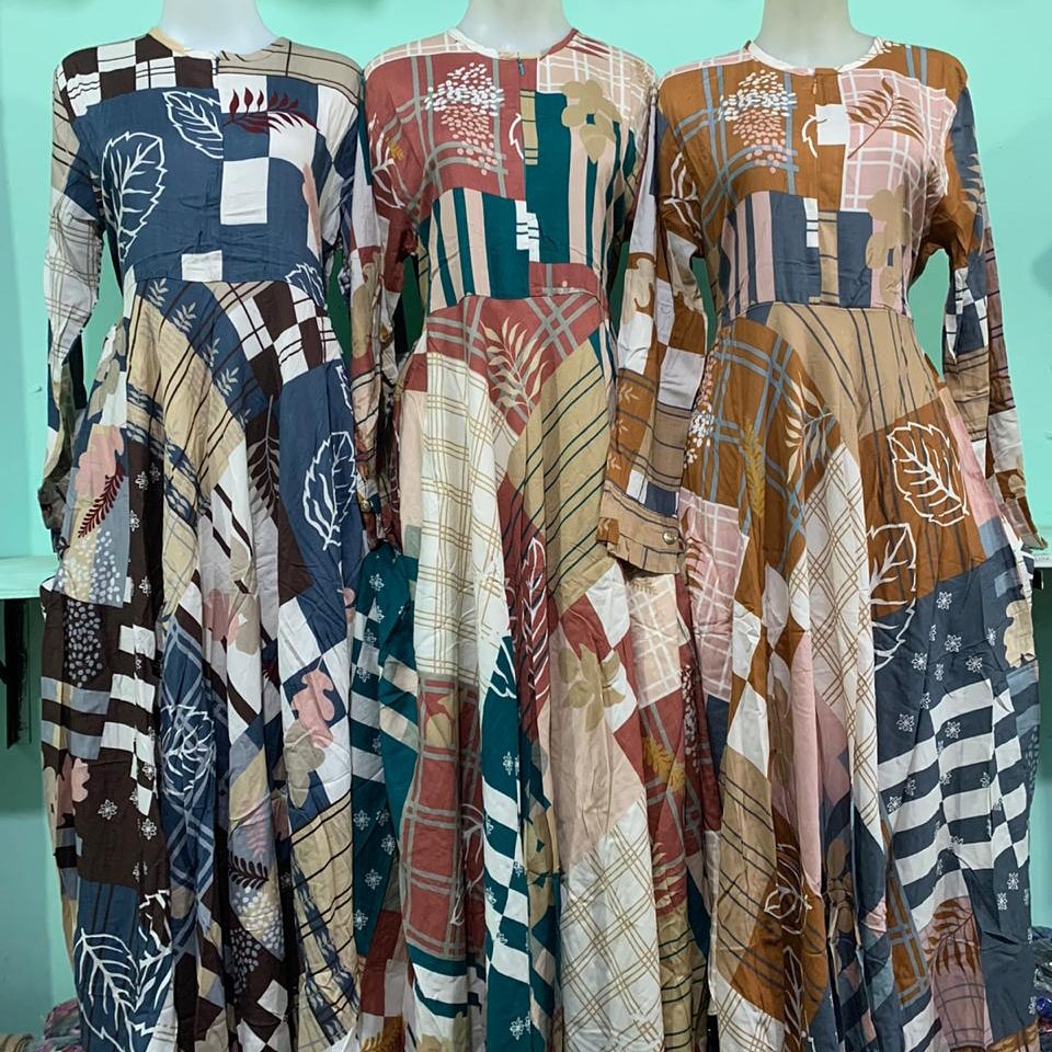 Gamis Katun Lapir Furing