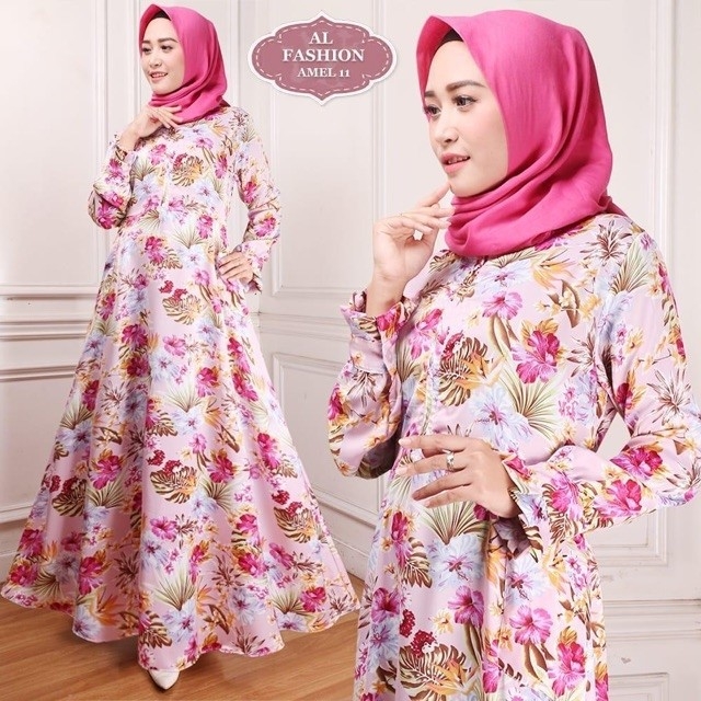 Gamis Maxi Amel11 Fanta Busana Muslimah