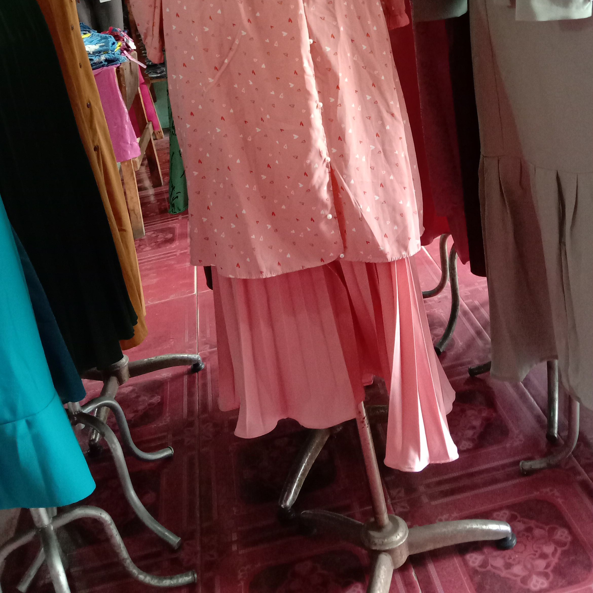Gamis Mix Plisket 2