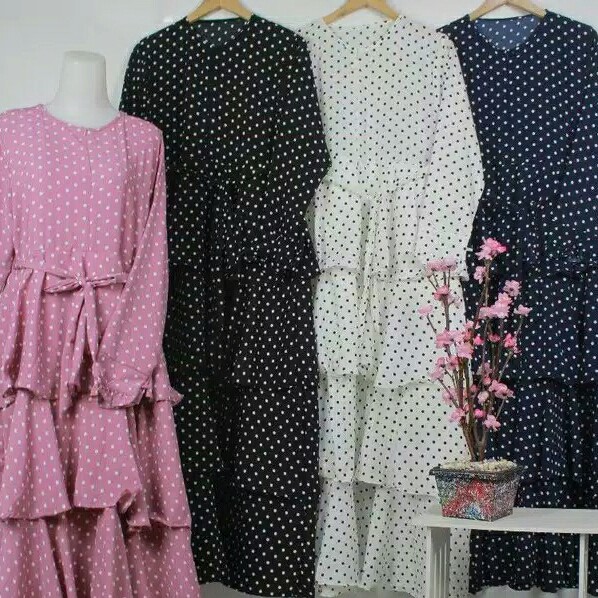 Gamis Monalisa Polkadot 2