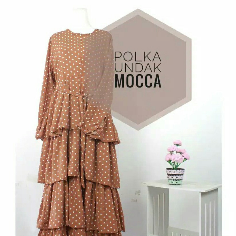 Gamis Monalisa Polkadot 3