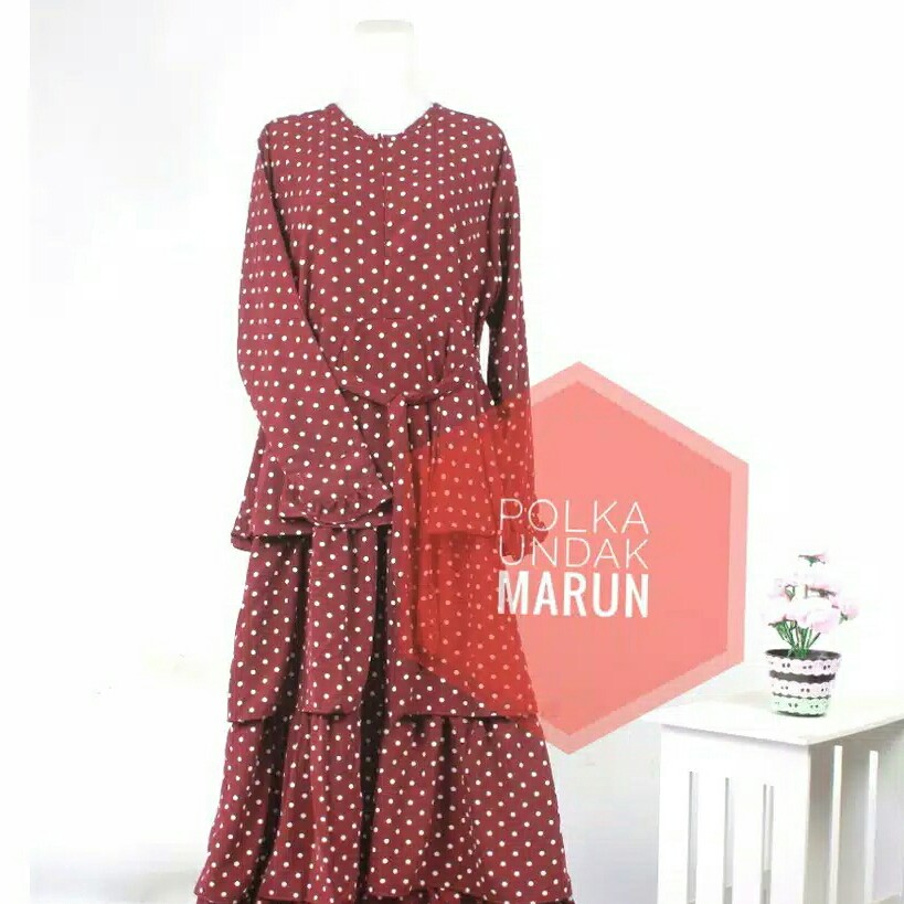 Gamis Monalisa Polkadot 4