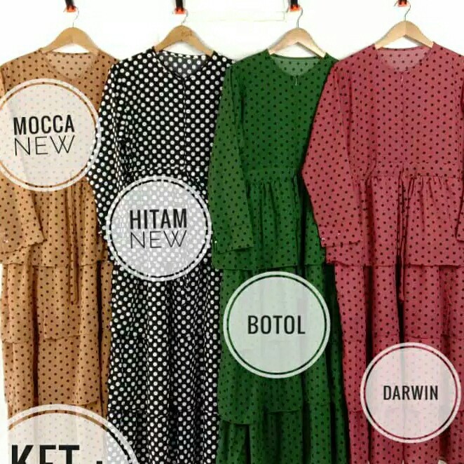 Gamis Monalisa Polkadot 5