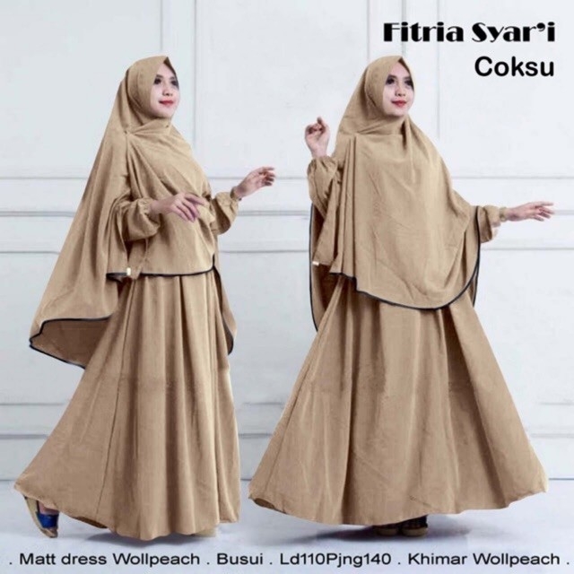 Gamis Muslim Fitria Syari - Coksu