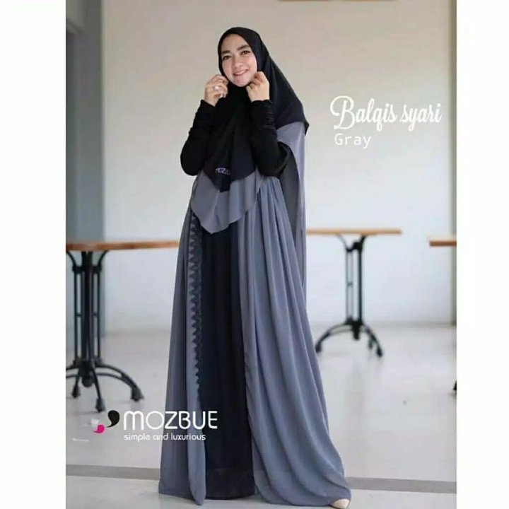 Gamis RENDA Balqis Syari Set TERMURAH 