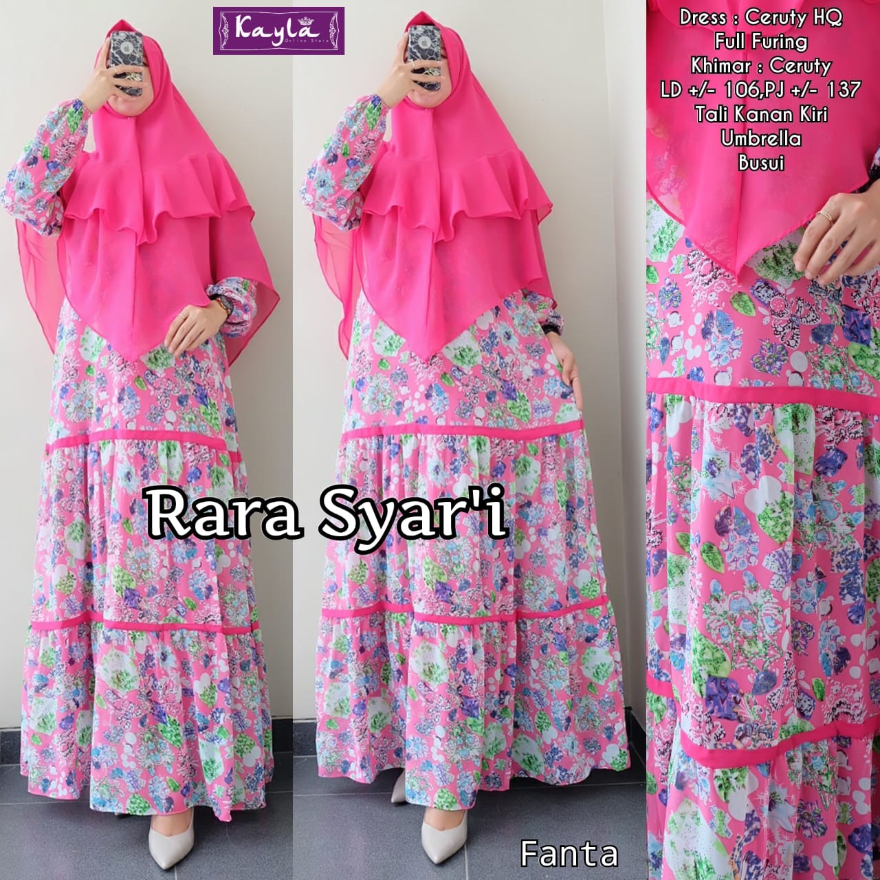 Gamis Rara Syari Brand KAILA