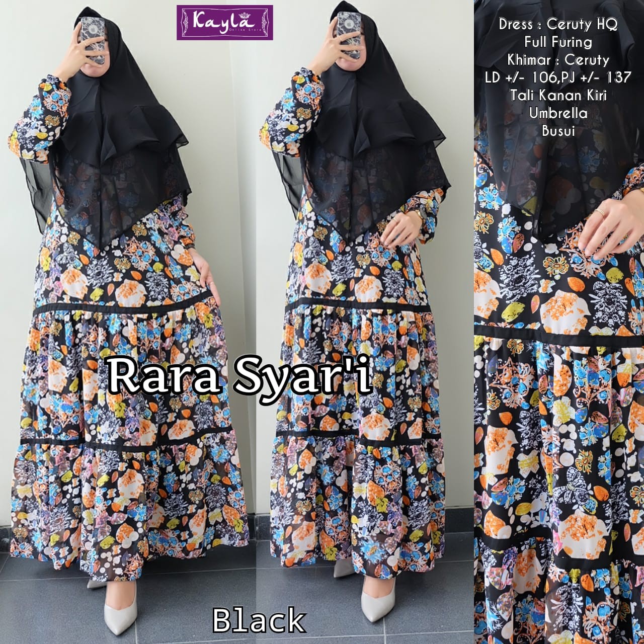 Gamis Rara Syari Brand KAILA 2