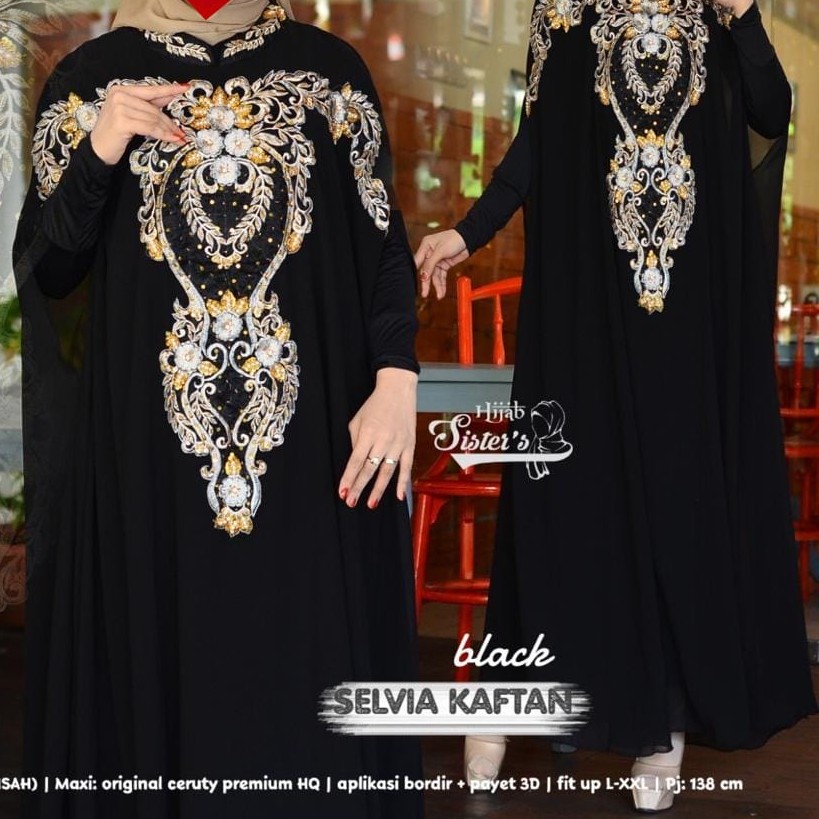 Gamis Selvia Kaftan 2
