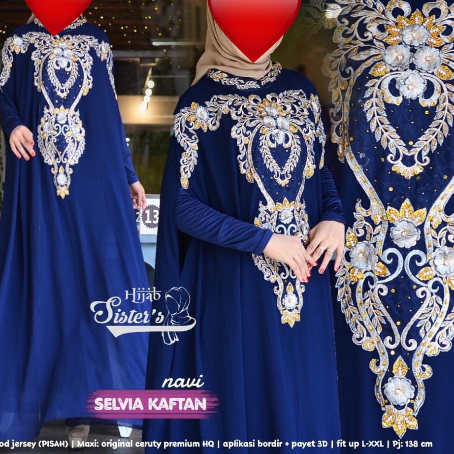 Gamis Selvia Kaftan 3