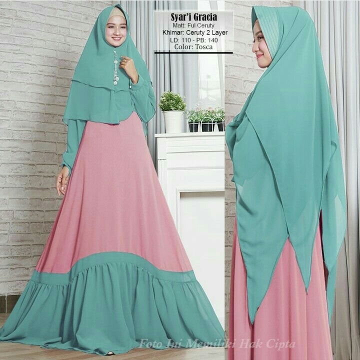 Gamis Syari Gracia Tosca