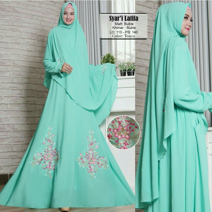 Gamis Syari Latifa Tosca