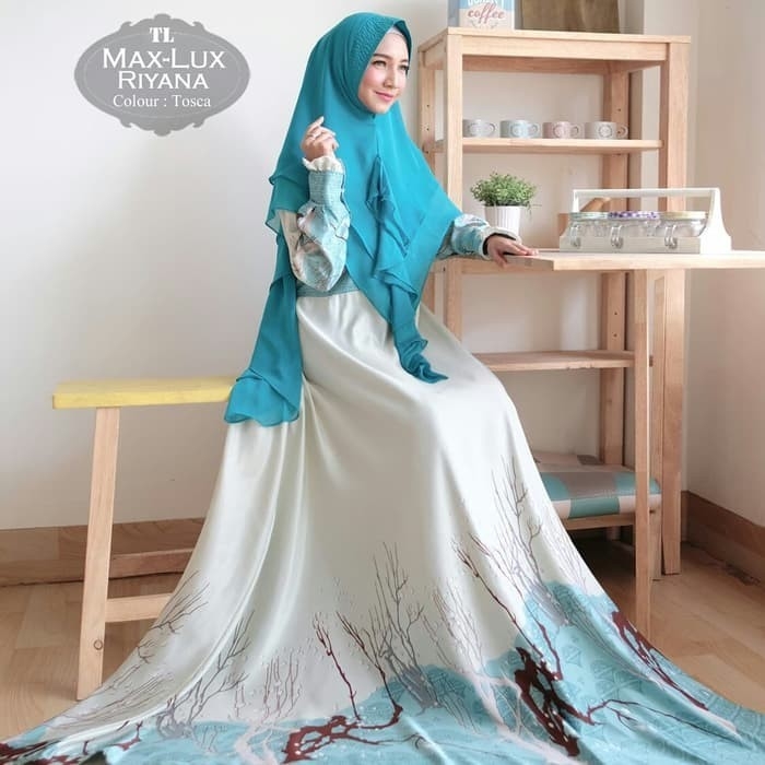 Gamis Syari Max-Lux Riyana TOSCA Premium