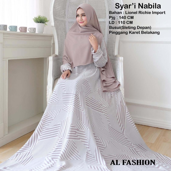 Gamis Syari Nabila COKSU Premium