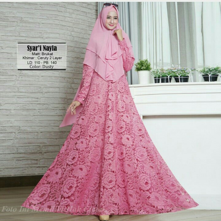 Gamis Syari Nayla Dusty