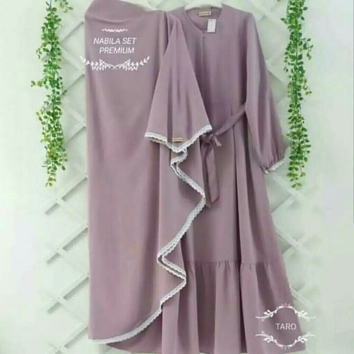 Gamis Syari khimar Quinzha Shop