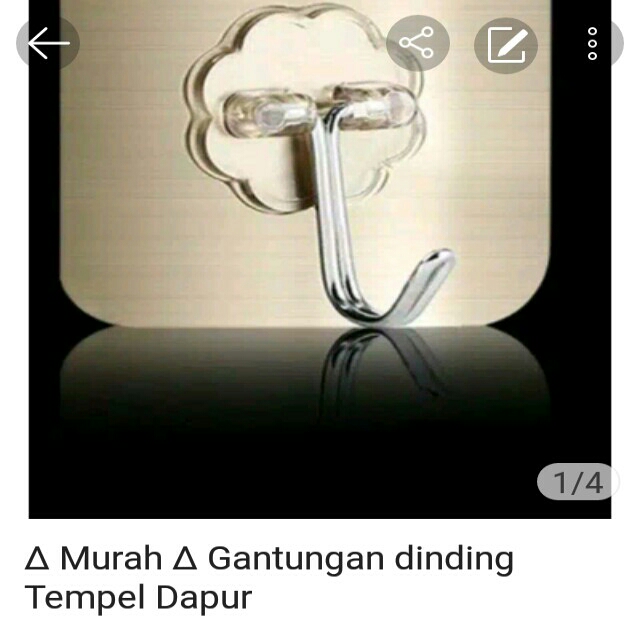 Gantungan Dinding Tempel Dapur