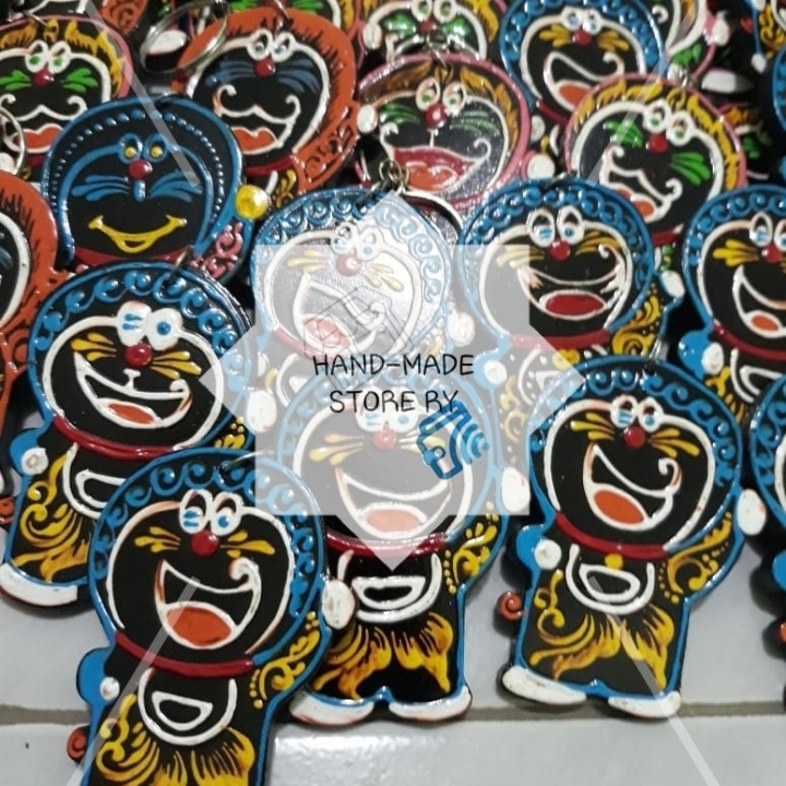 Gantungan Kunci Lukis 2