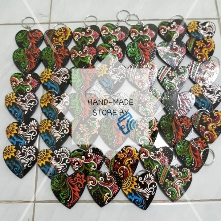 Gantungan Kunci Lukis 3