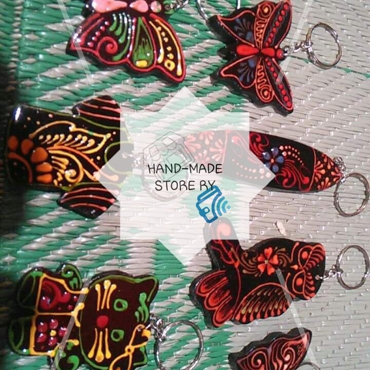 Gantungan Kunci Lukis 4