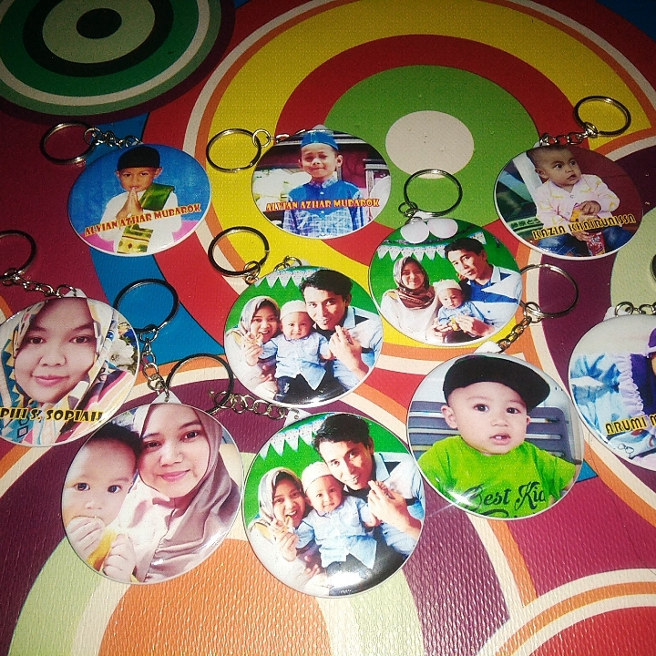 Gantungan Kunci Ukuran 58mm