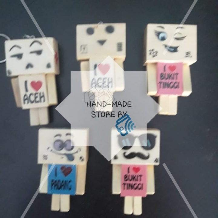 Gantungan kunci Danbo 2