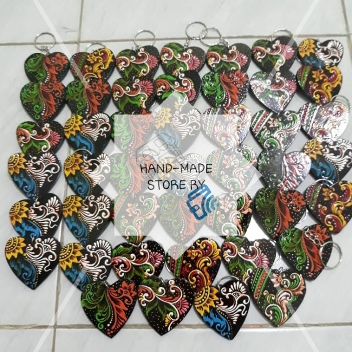 Gantungan kunci Lukis 3