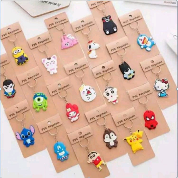 Gantungan kunci kartun