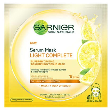 Garnier serum mask