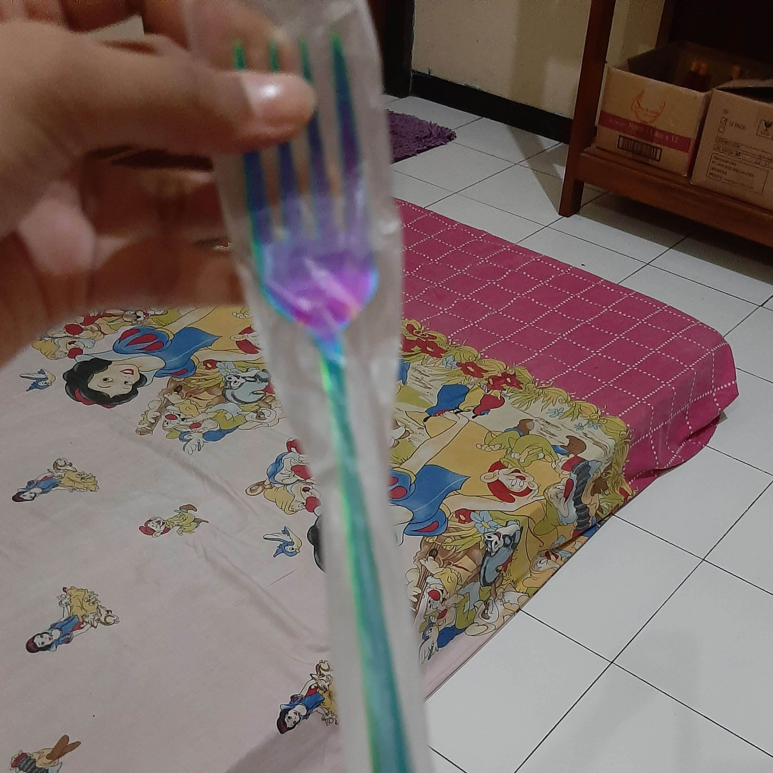 Garpu Makan Warna-warni Preorder